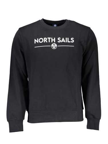 NORTH SAILS FELPA SENZA ZIP UOMO NERO