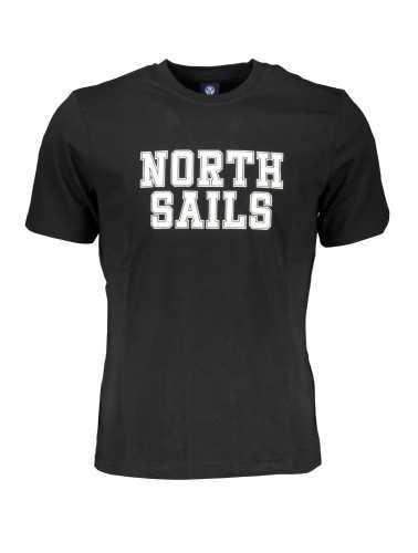 NORTH SAILS T-SHIRT MANICHE CORTE UOMO NERO