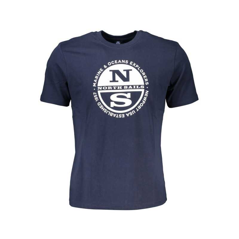 NORTH SAILS T-SHIRT MANICHE CORTE UOMO BLU