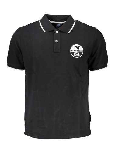 NORTH SAILS POLO MANICHE CORTE UOMO NERO