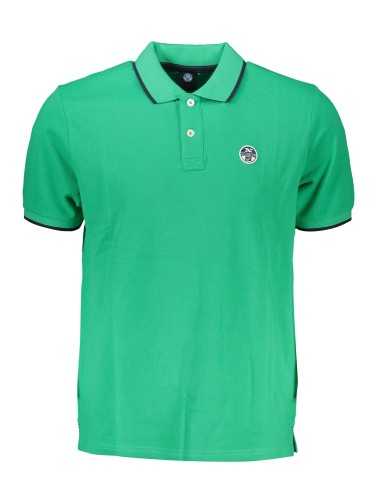 NORTH SAILS POLO MANICHE CORTE UOMO VERDE