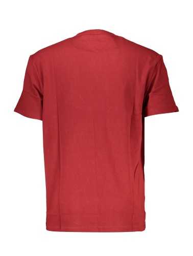 TOMMY HILFIGER T-SHIRT MANICHE CORTE UOMO ROSSO