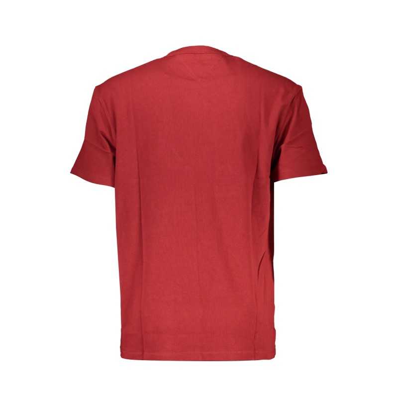 TOMMY HILFIGER T-SHIRT MANICHE CORTE UOMO ROSSO