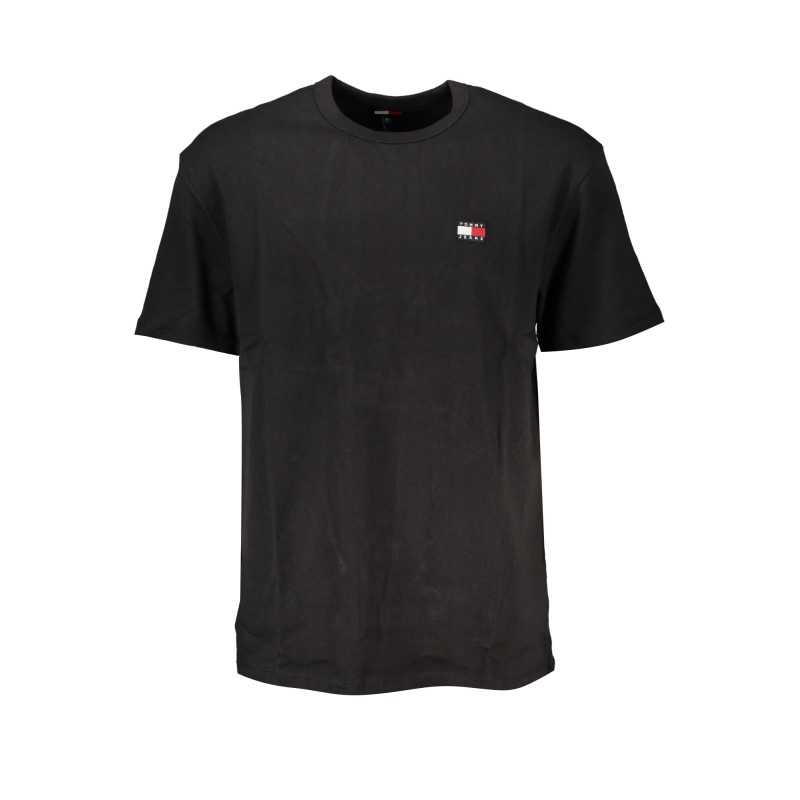 TOMMY HILFIGER T-SHIRT MANICHE CORTE UOMO NERO