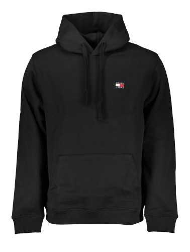 TOMMY HILFIGER FELPA SENZA ZIP UOMO NERO