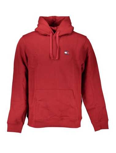 TOMMY HILFIGER FELPA SENZA ZIP UOMO ROSSO