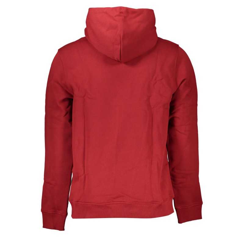 TOMMY HILFIGER FELPA SENZA ZIP UOMO ROSSO