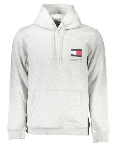 TOMMY HILFIGER FELPA SENZA ZIP UOMO GRIGIO