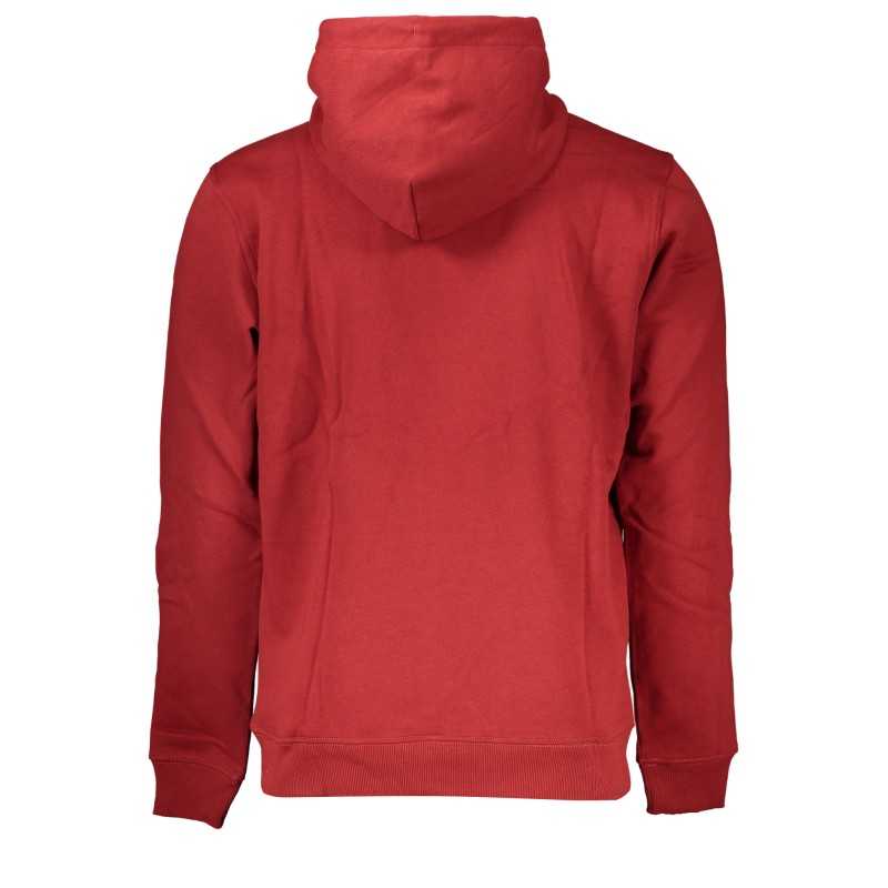 TOMMY HILFIGER FELPA SENZA ZIP UOMO ROSSO