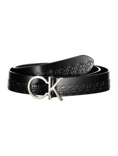 CALVIN KLEIN CINTURA IN PELLE DONNA NERO