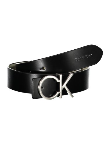 CALVIN KLEIN CINTURA IN PELLE DONNA NERO