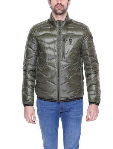 Blauer Jacket Man