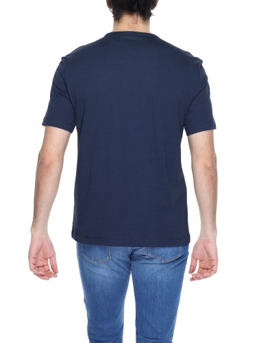 Blauer T-Shirt Man