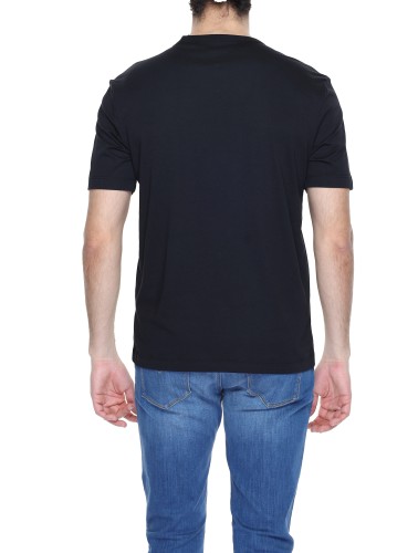 Blauer T-Shirt Man