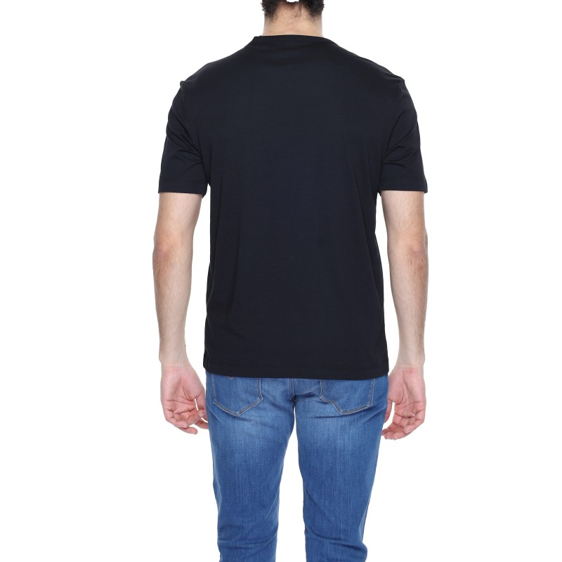 Blauer T-Shirt Man