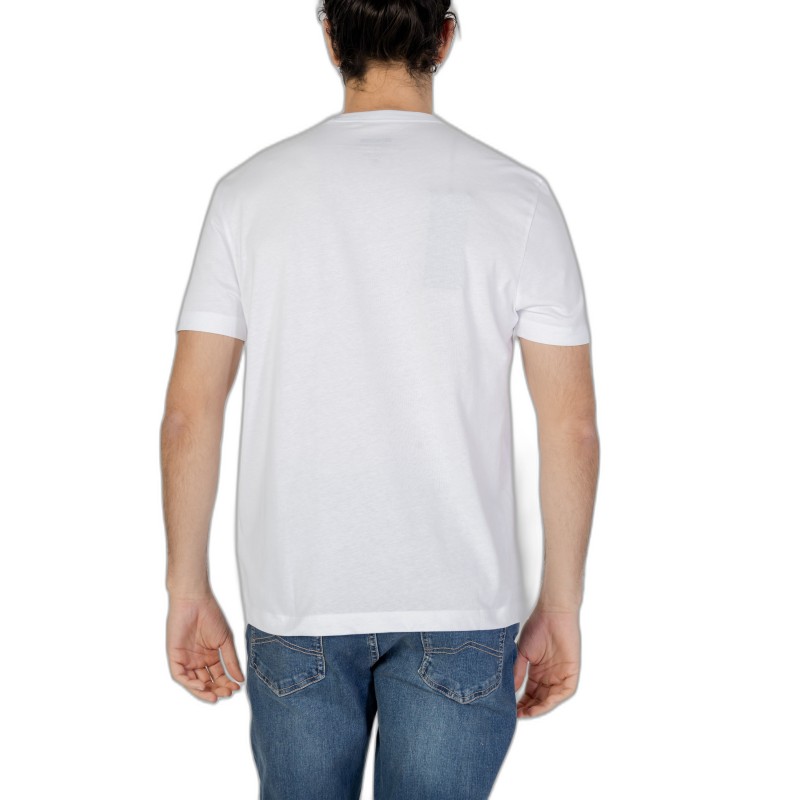 Blauer T-Shirt Man