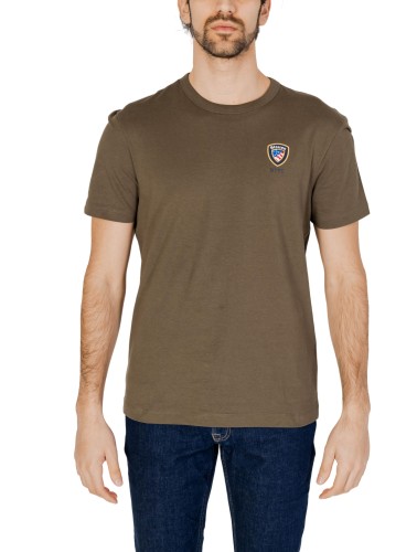 Blauer T-Shirt Uomo