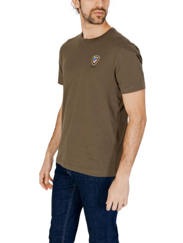 Blauer T-Shirt Uomo