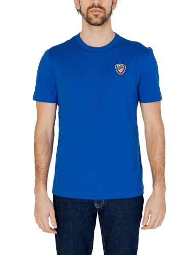 Blauer T-Shirt Uomo