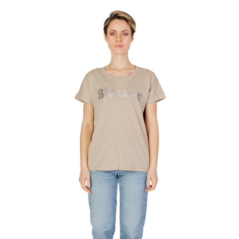 Blauer T-Shirt Donna