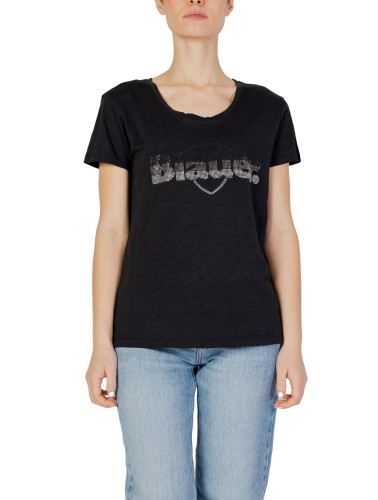 Blauer T-Shirt Woman