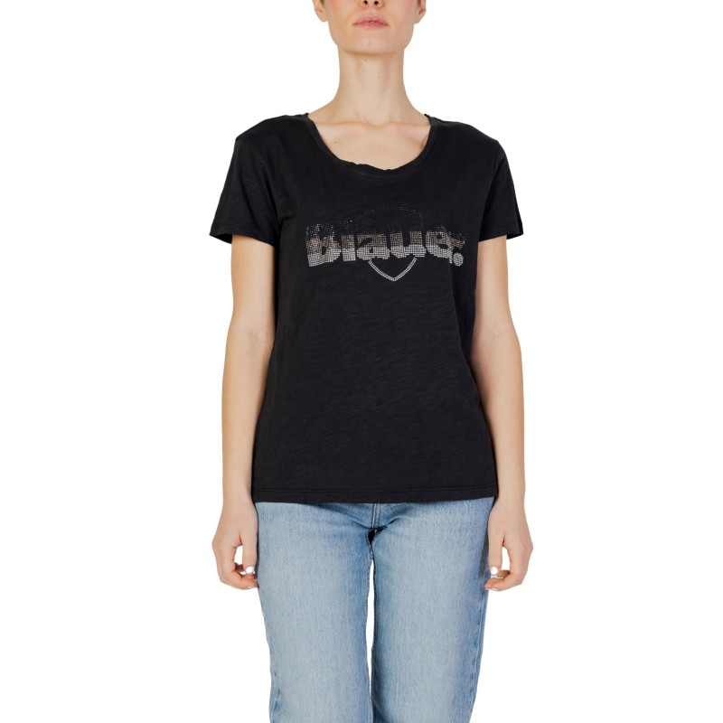 Blauer T-Shirt Donna