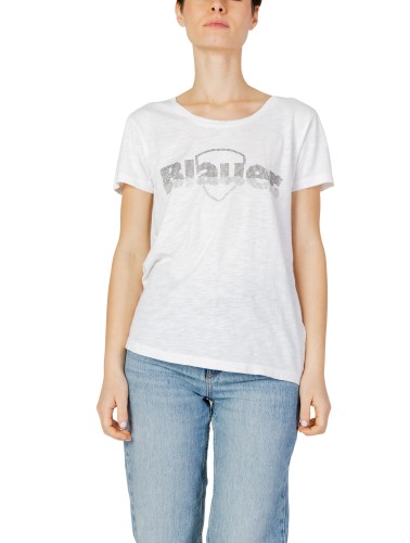 Blauer T-Shirt Woman