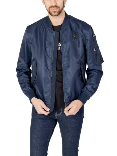 Blauer Jacket Man