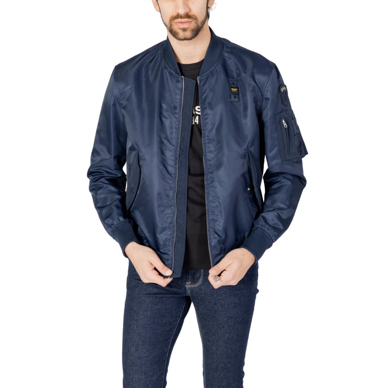 Blauer Jacket Man