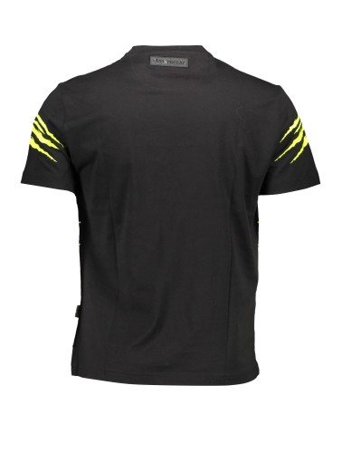 PLEIN SPORT T-SHIRT MANICHE CORTE UOMO NERO