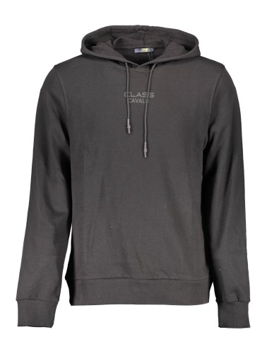 CAVALLI CLASS SWEATSHIRT WITHOUT ZIP MAN BLACK