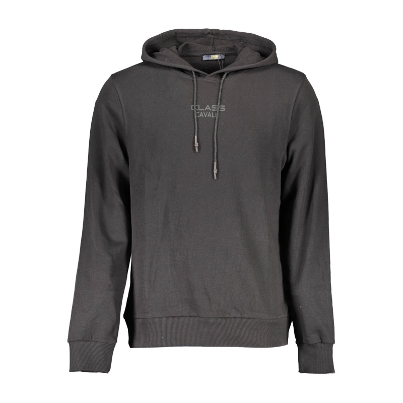 CAVALLI CLASS SWEATSHIRT WITHOUT ZIP MAN BLACK