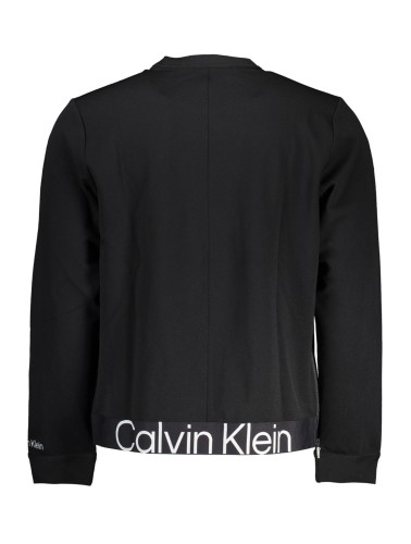 CALVIN KLEIN FELPA SENZA ZIP UOMO NERO