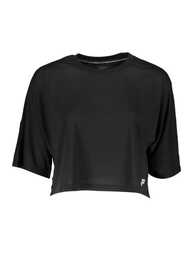 FILA T-SHIRT MANICHE CORTE DONNA NERO