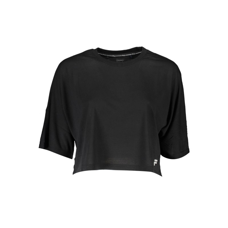 FILA T-SHIRT MANICHE CORTE DONNA NERO