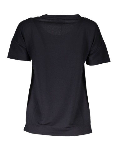 JUST CAVALLI T-SHIRT MANICHE CORTE DONNA NERO