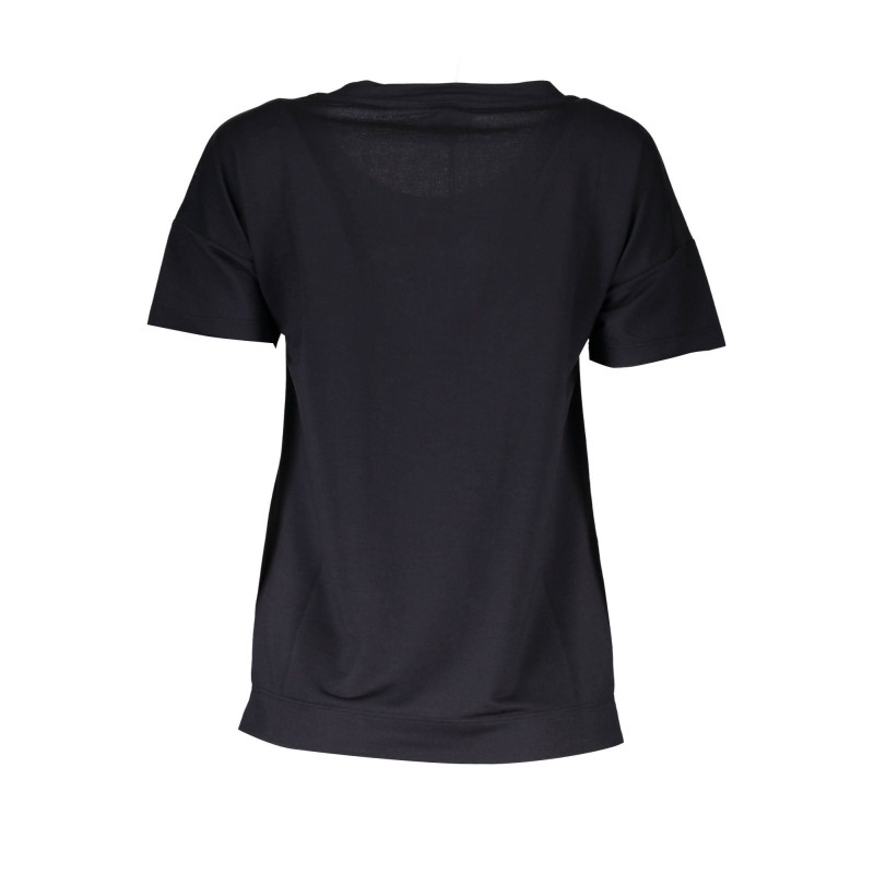 JUST CAVALLI T-SHIRT MANICHE CORTE DONNA NERO