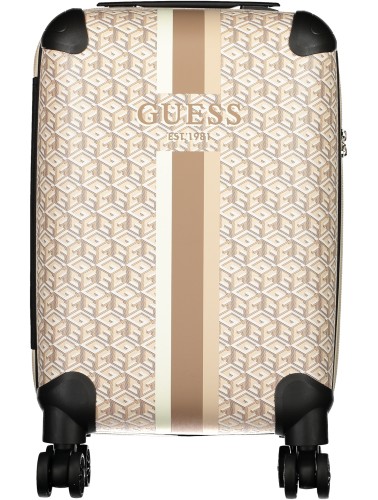 GUESS JEANS SMALL TROLLEY FOR WOMEN BEIGE