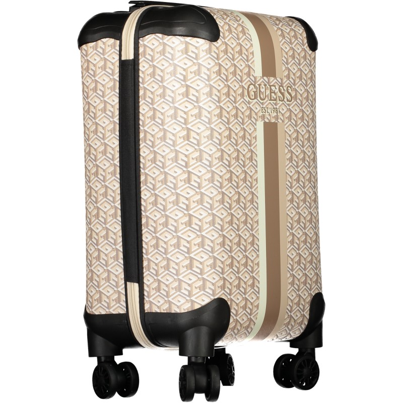 GUESS JEANS SMALL TROLLEY FOR WOMEN BEIGE