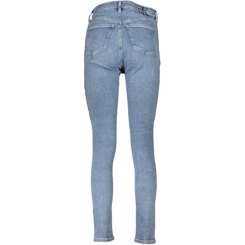 CALVIN KLEIN JEANS DENIM DONNA AZZURRO