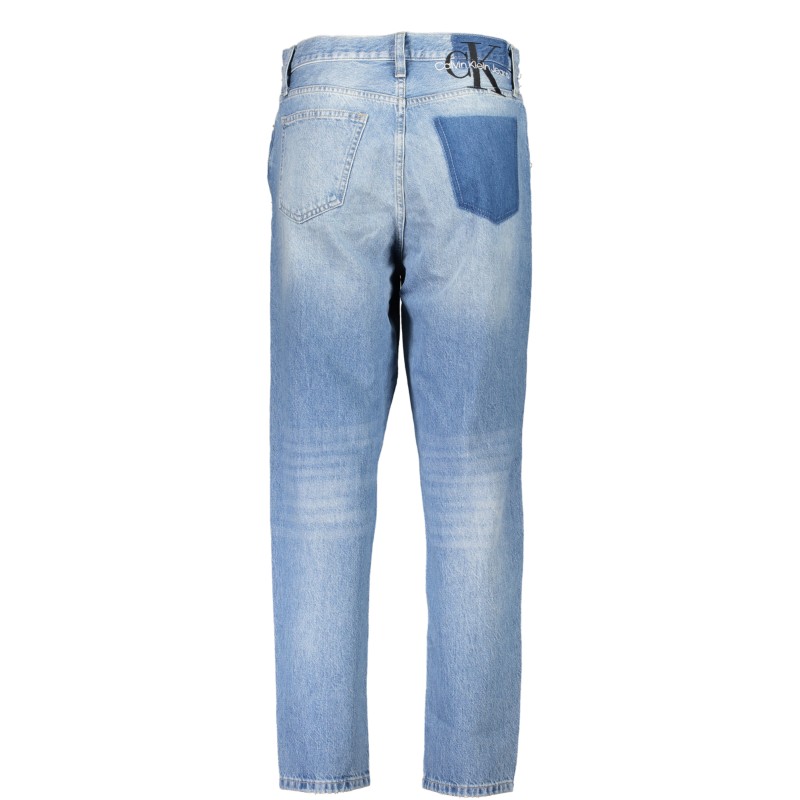 CALVIN KLEIN JEANS DENIM DONNA AZZURRO