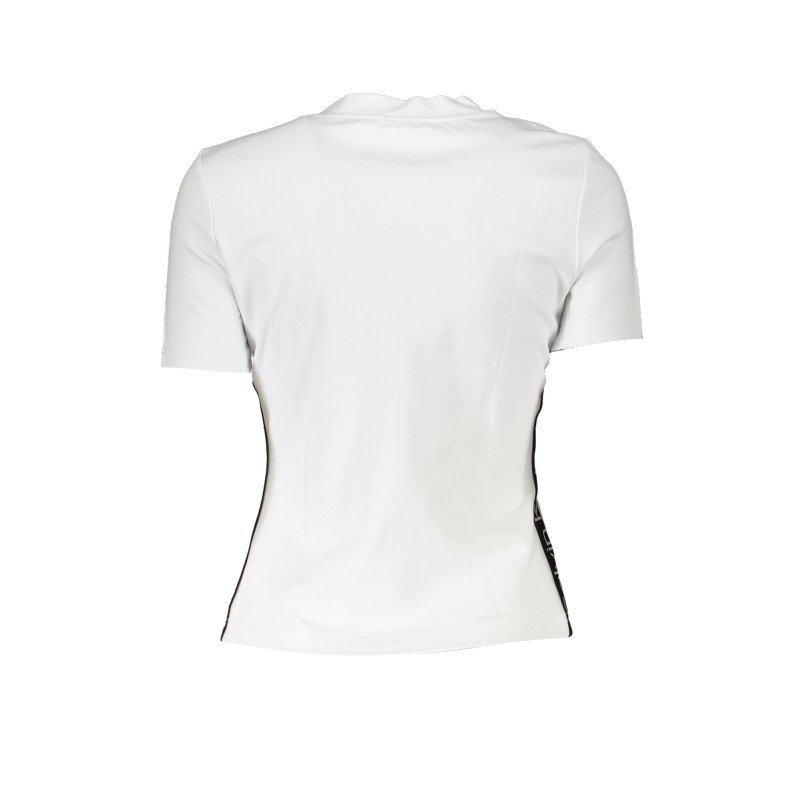 CALVIN KLEIN T-SHIRT MANICHE CORTE DONNA BIANCO