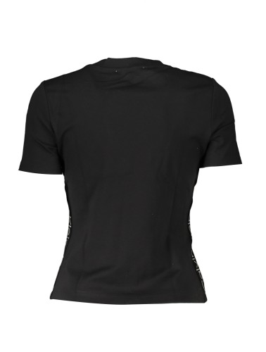 CALVIN KLEIN T-SHIRT MANICHE CORTE DONNA NERO