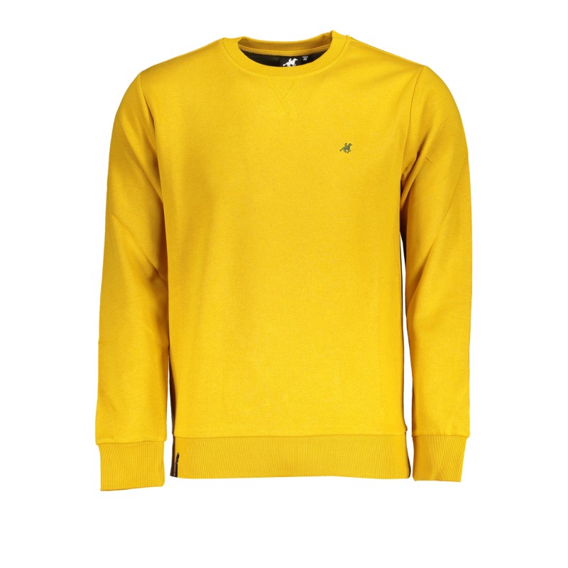 U.S. GRAND POLO FELPA SENZA ZIP UOMO GIALLO