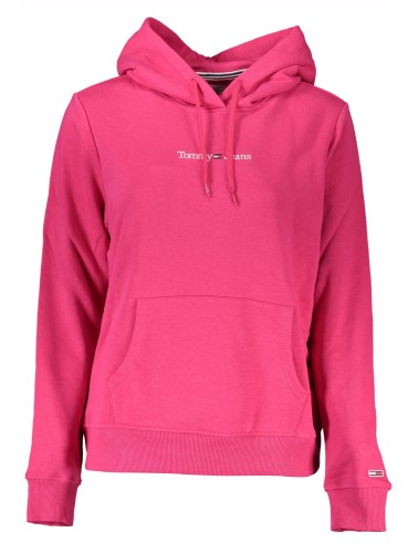 TOMMY HILFIGER FELPA SENZA ZIP DONNA ROSA