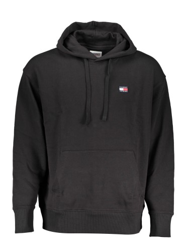 TOMMY HILFIGER FELPA SENZA ZIP UOMO NERO