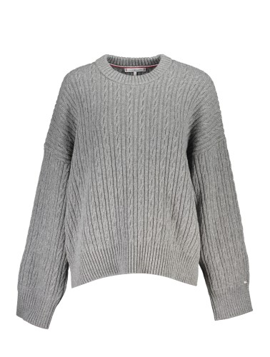 TOMMY HILFIGER MAGLIONE DONNA GRIGIO