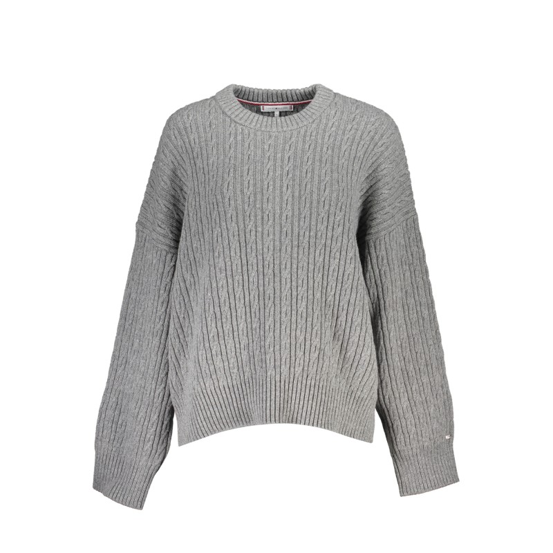 TOMMY HILFIGER MAGLIONE DONNA GRIGIO