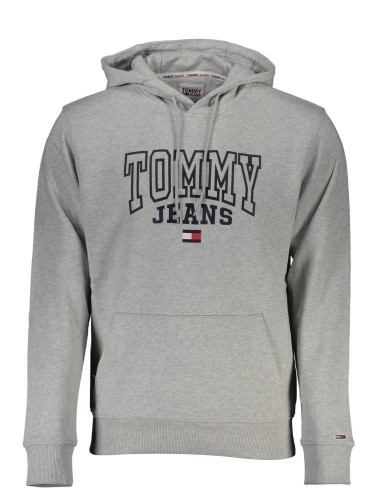 TOMMY HILFIGER FELPA SENZA ZIP UOMO GRIGIO