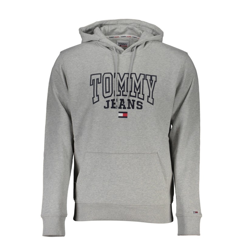 TOMMY HILFIGER FELPA SENZA ZIP UOMO GRIGIO